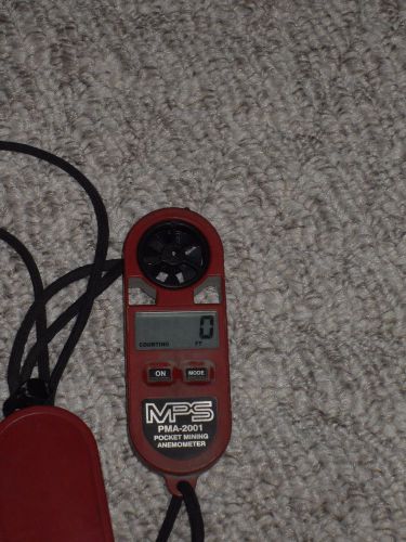 MPS PMA-2001 POCKET MINING ANEMOMETER