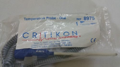 GE Dinamap Critikon XL Temperature Probe 8975