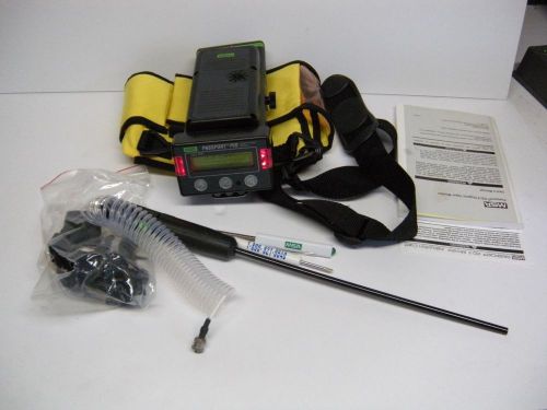 MSA PASSPORT PID II ORGANIC VAPOR MONITER MODEL C W/ ACCESSORIES