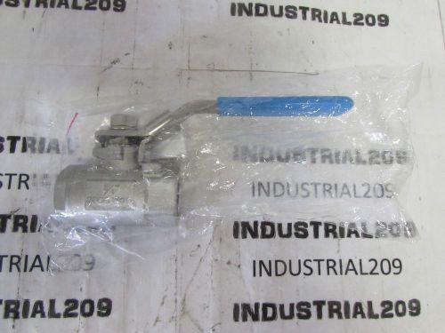 JAMESBURY STAINLESS 3/4&#039;&#039; BALL VALVE 2000WOG NEW