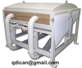 Vacuum pillow packing machine