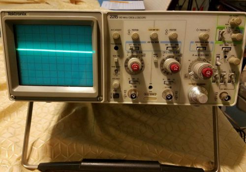 TEKTRONIX 2215 60MHZ 2CH OSCILLOSCOPE