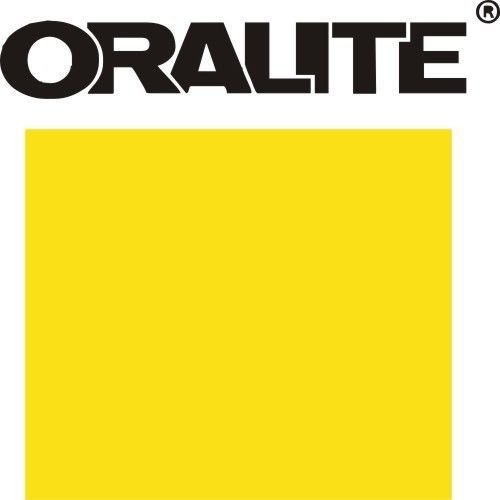 12&#034; YELLOW REFLECTIVE Sign Vinyl ORALITE 5300 ADHESIVE Outdoor