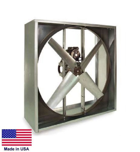 Exhaust fan industrial - belt drive - 54&#034; - 115/230v - 2 hp - 1 ph - 25500 cfm for sale