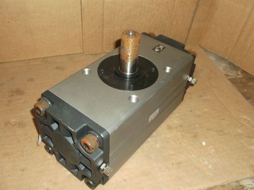 Smc ncdra1bs100-90-a53l pneumatic rotary actuator, 190* rotation for sale