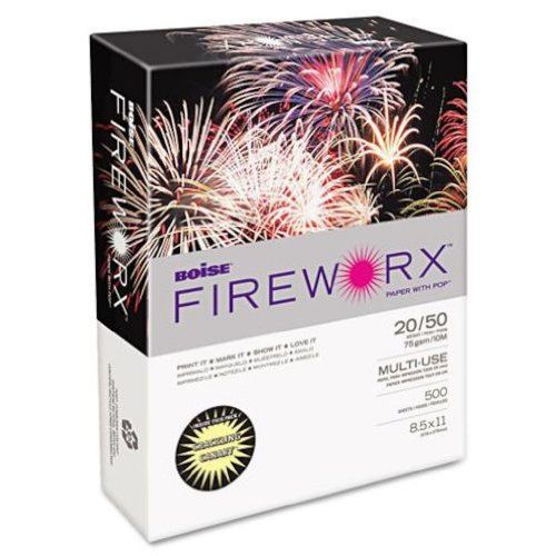 Boise Fireworx Color Copy/Laser Paper 20 lb Letter Size (8.5 x 11) Crackling ...