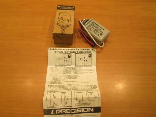 PRECISION LUMATROL MODEL T-15 OUTDOOR LIGHTING PHOTOCONTROL SENSOR 120V 2000WATT