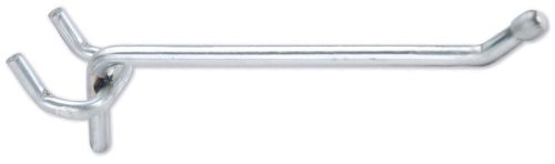 Standard-Duty Peg Hook 6 Inch-Silver 037193255061