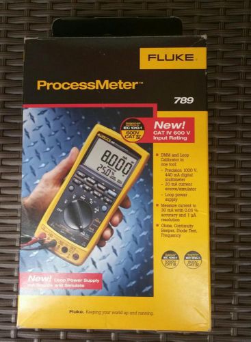 Brand New Fluke 789 Processmeter   ***  MSRP 795****