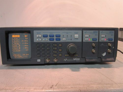 Lecroy 9210 Pulse Generator W/ 2 ea. Lecroy 9211 Variable Output Modules 250MHz