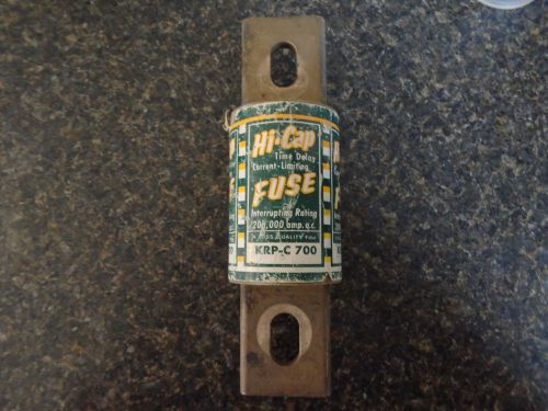 BUSSMANN HI-CAP TIME DELAY, CURRENT-LIMITING FUSE  KRP-C 700