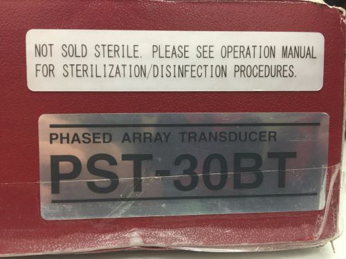 Toshiba Artida PST-30BT 3MHz Sector Transducer Ultrasound Equipment Medical
