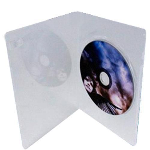 10-pack  Generic Premium Clear Single Slim 7mm DVD Storage Case Movie Box Holder