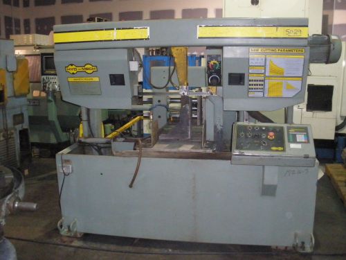 Hyd-mech automatic horizontal band saw h-14 double column  cut 14” x 14”  video for sale