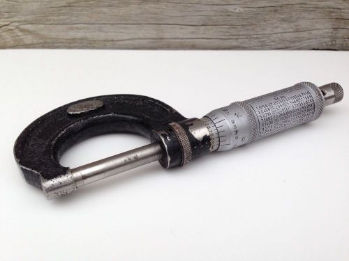 Vintage Helios Micrometer ~ 0-1&#034; Helios Micrometer ~ Made in Germany