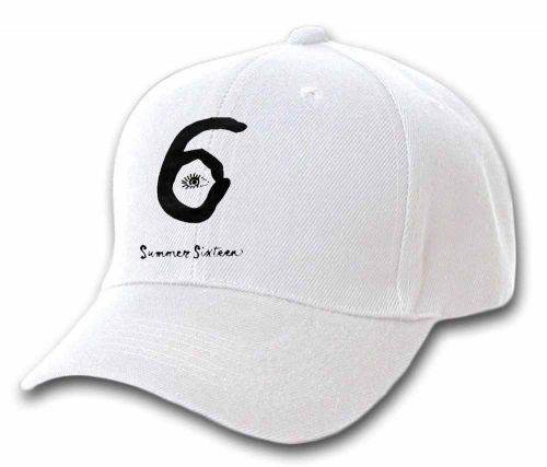 Hot Rare Drake OVO 6 God White Baseball Cap Hat New a