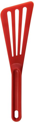 Matfer Bourgeat Pelton 12&#034; Slotted Spatula, Red