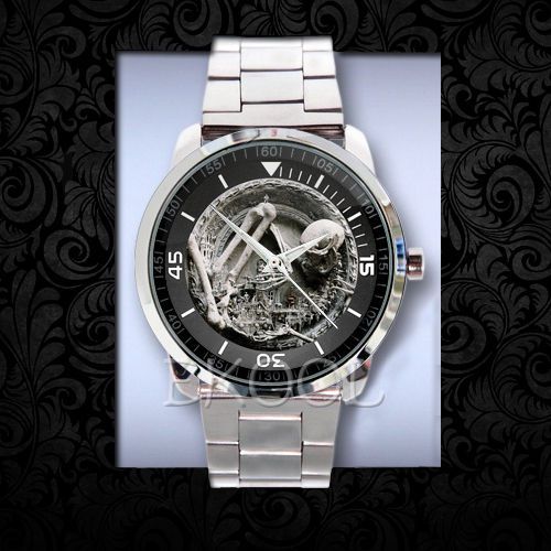 714 Harley Logo Skull Sport Watch New Design On Sport Metal Watch