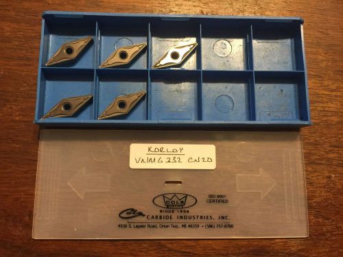 Korloy VNMG 332 CN20 Ceramic Inserts **5 Inserts**