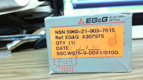 EG&amp;G A307975 - Rare Electro Optics Tube