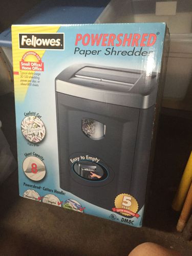 Fellowes Powershred DM8C NIB