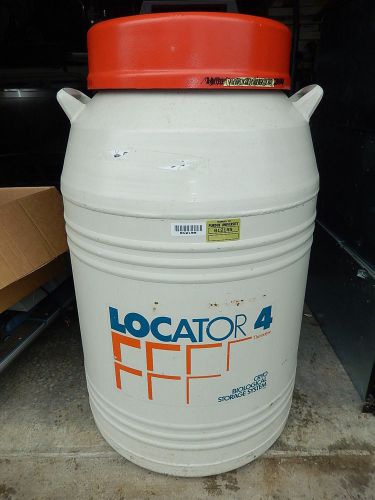 THERMOLYNE LOCATOR 4 CRYO BIOLOGICAL STORAGE NITROGEN TANK