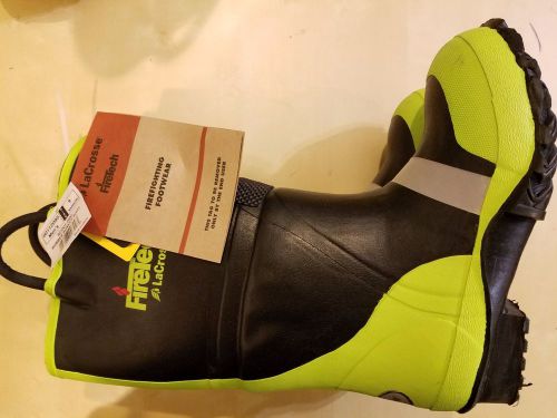 LaCrosse Rubber Fire Boots NFPA 1971 Size 9N