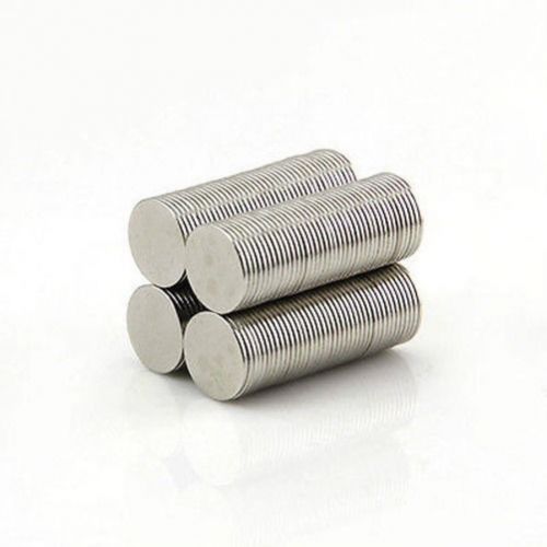 100pcs Neodymium Disc Mini 15mm X 1mm Rare Earth N35 Strong Magnets Craft Models