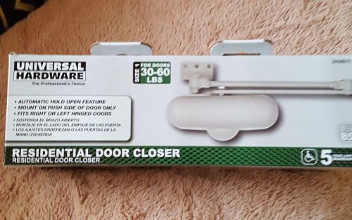 Universal Hardware Residential Door Closer 30-60lbs UH4011