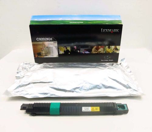 NEW GENUINE LEXMARK C9202KH BLACK TONER CARTRIDGE KIT D524927