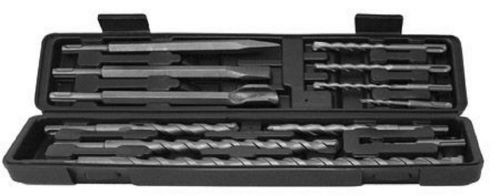 12 pc sds plus type hammer drill bits set concrete masonry chisel carbide cdbhdb for sale