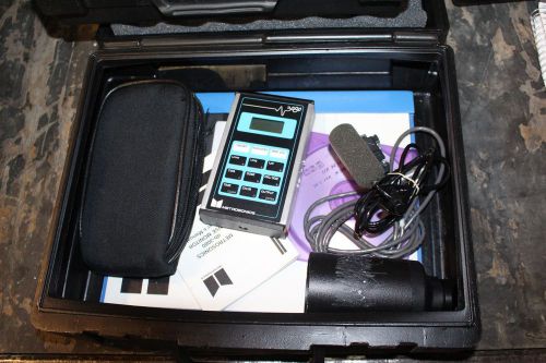 Metrosonics db-3080 Metrologger Dosimeter &amp; QC-10M Calibrator