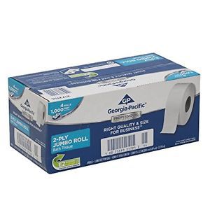 Georgia-Pacific 2172114 Jumbo Roll Bathroom Tissue Pack of 4