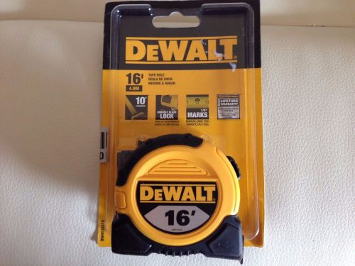 DeWalt 16&#039; Tape Measure DWHT33372 *NEW* IN RETAIL PACKAGE!