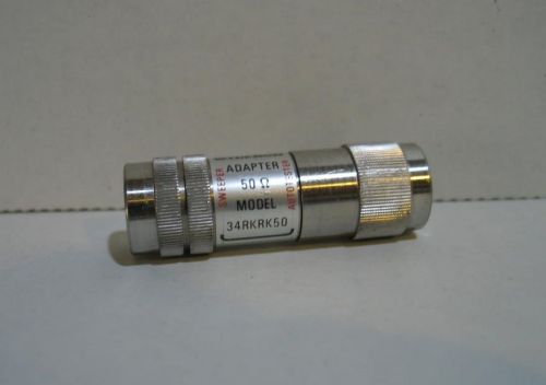 Anritsu Wiltron 34RKRK50 Adapter RK 3.5mm Connectors