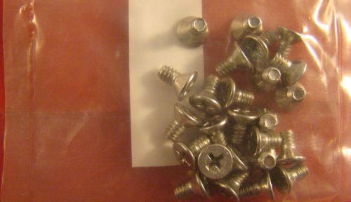 Stainless Steel Philips Flat Machine Screws, #10- 24 x 3/8&#034;,  Qty. 500, /GD4/ RL