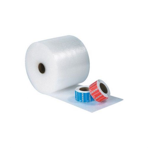 &#034;UPSable Air Bubble Rolls, 1/2&#034;&#034; x 12&#034;&#034; x 125&#039;, Clear, 4/Each&#034;