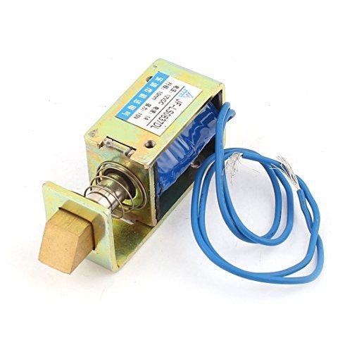 uxcell? JF-0837DL DC 12V 1A 10mm 15N Pull Open Frame Electromagnet Solenoid