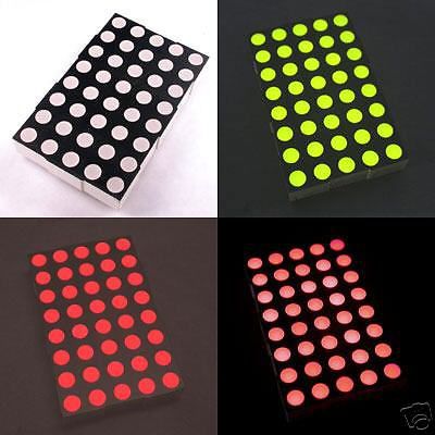 8 pcs 2.4 INCH 5X8 DOT MATRIX BI-COLOR DISPLAY