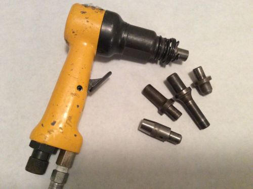 ATLAS COPCO CORNER RIVET GUN WITH DIE SETS