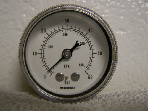 Marsh instruments J1446 630806 pressure gauge