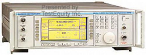 Marconi/IFR Used 2051 Signal Generator