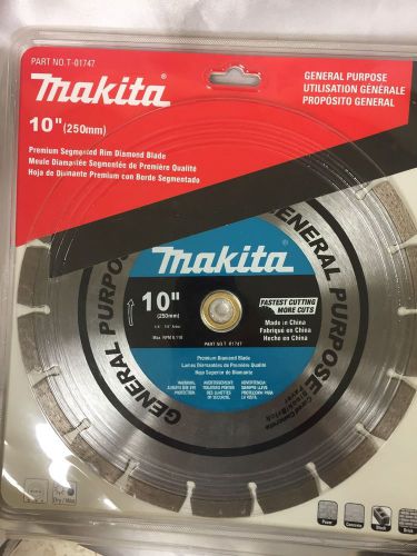 Makita T-01747 10-inch Premium Segmented Rim General Purpose Diamond Saw Blade