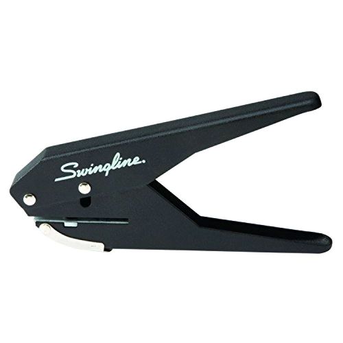 Swingline Low Force 1-Hole Punch, 20 Sheets, Black (A7074017)