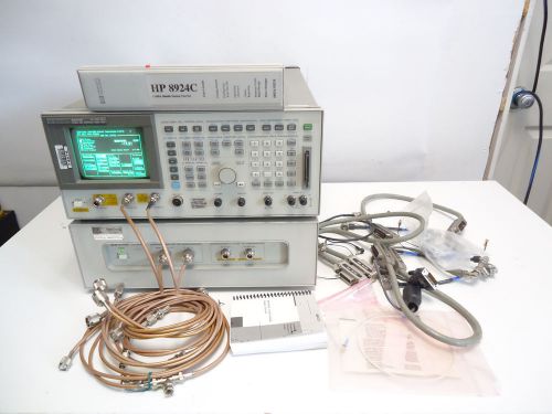 Hp Agilent Keysight 8924E CDMA Mobile Test Station WITH HP 83236B PCS Interface