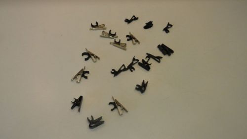 Lot of 18 Phonak and Comtek Mic Clips