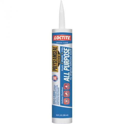 Loctite All Purpose Caulk 10 Oz Clear HENKEL CONSUMER ADHESIVES Adhesive Caulk