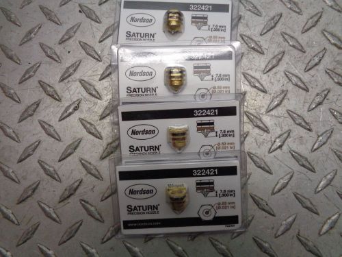 NORDSON SATURN PRECISION NOZZLE 322421 *LOT OF 4*