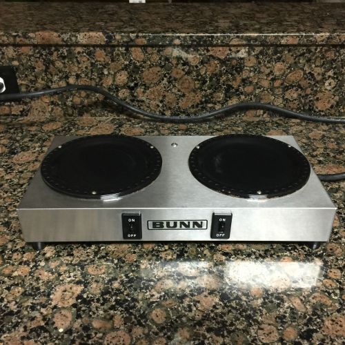 VINTAGE BUNN WX2 DOUBLE COFFEE BURNER COFFEE WARMER