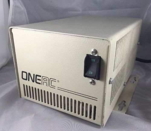 ONEAC CP1107 Line Power Conditioner 120V 60Hz 6.25A 4-Outlets 006-213